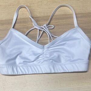 ALO Yoga White Strappy Bralette